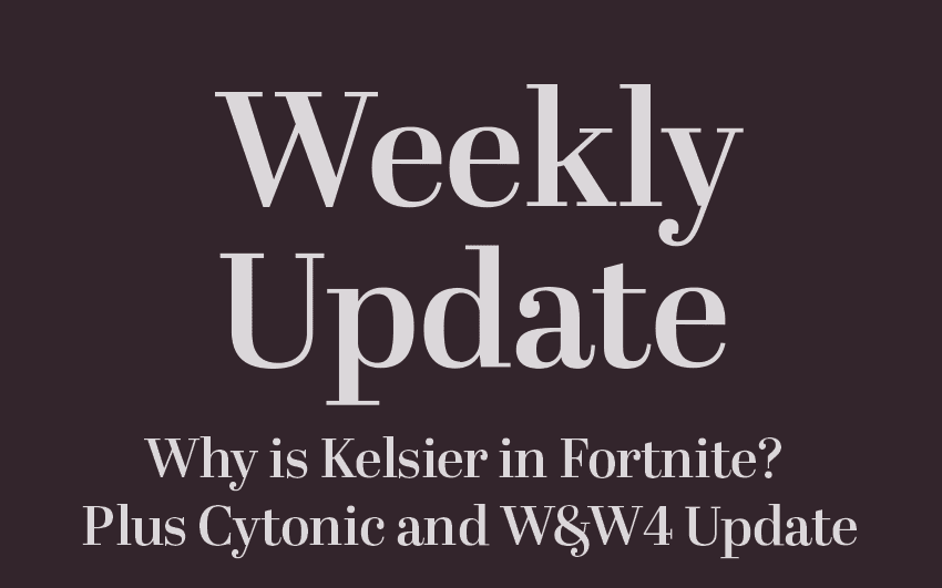Why is Kelsier in Fortnite? Plus Cytonic and W&W4 Update | Brandon Sanderson