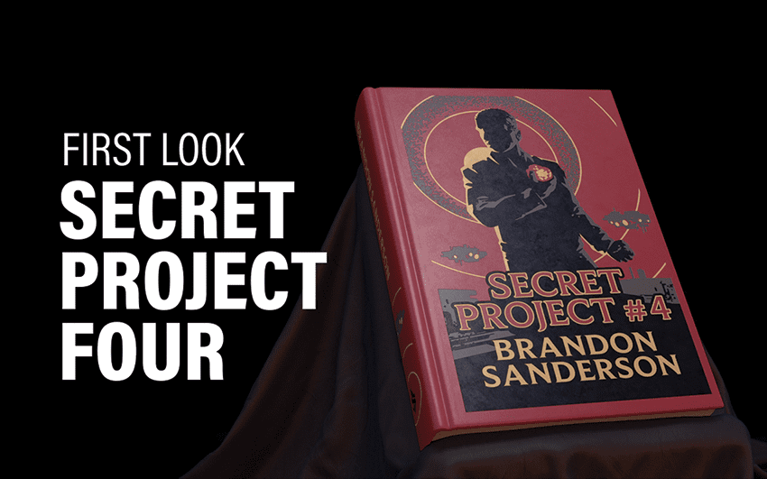 First Look at Brandon Sanderson's Secret Project #4 